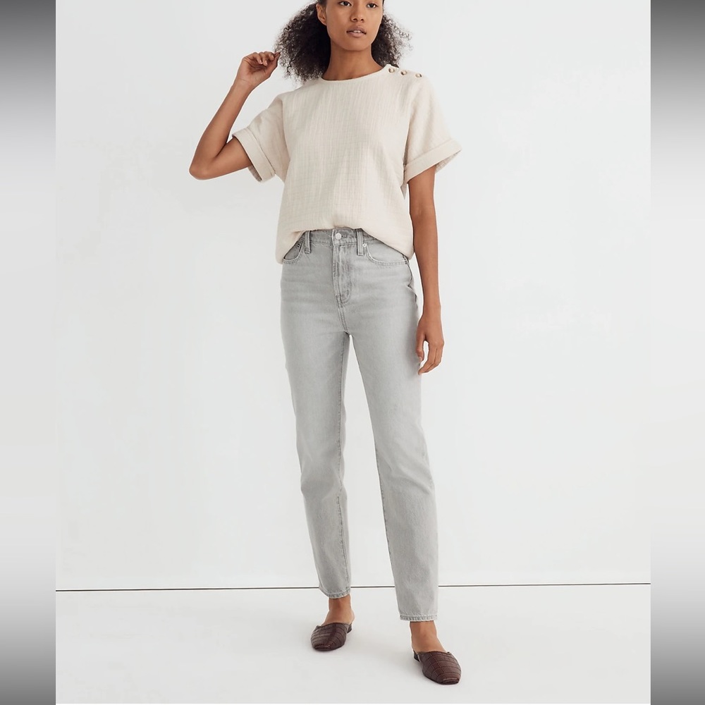Madewell Perfect Vintage Jean in Vervain Wash 25